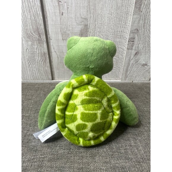 Soft Cuddly Green Turtle Plush Toy 10 inch By Mary Meyer Stuffed Animal - Picture 3 of 8